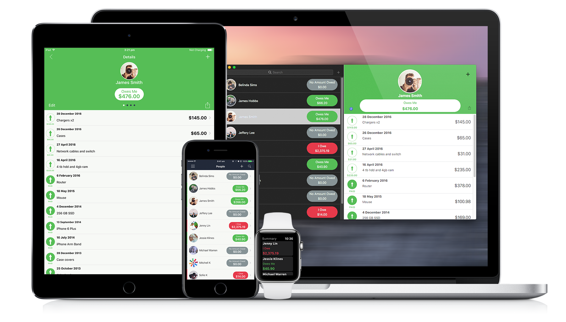 Invoice Professional on iOS and Mac